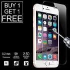 Screen Protector For Apple iPhone 6S & 6 100% Genuine Tempered Glass buy 1 get 2