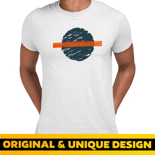 Saturn Space Universe Pop Art T-Shirt Shapes Abstract Design Short Sleeve Funny - Picture 7 of 28