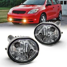 Fog Light For 2003-08 Toyota Matrix/05-10 Scion tC L+R 1 Pair with Bulbs