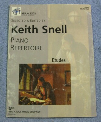 Piano Book Keith Snell Etudes Level 5 | eBay
