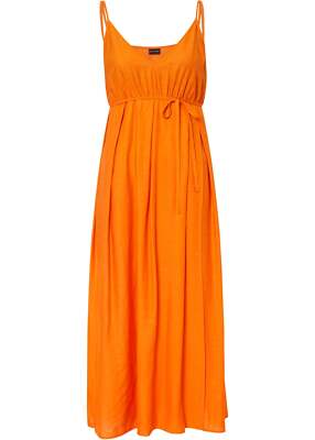 Neu Maxikleid ohne Ärmel Gr. 40 Dunkelorange Sommerdress Maxi dress Casual dress