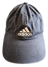 Adidas Youth's Hat Cap Strap Back Royal Blue White Trefoil Logo Adjustable