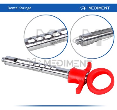 Dental Anesthetic Syringe Self-Aspirating 1.8ml American+European Auto Passive