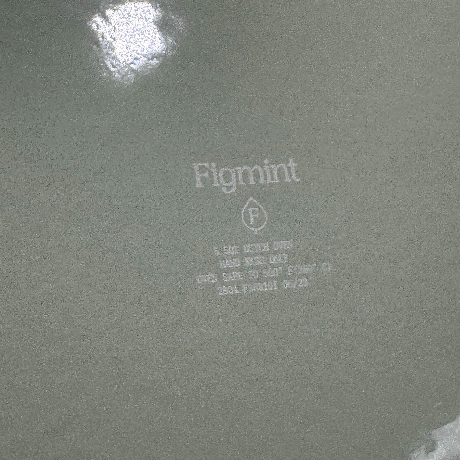 Figmint 5.5 Qt Enamel Cast Iron Dutch Oven Sage Green Stock Pot for All Stoves