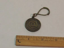 Western Electric Installation Bell System Keychain Fob Coin Token