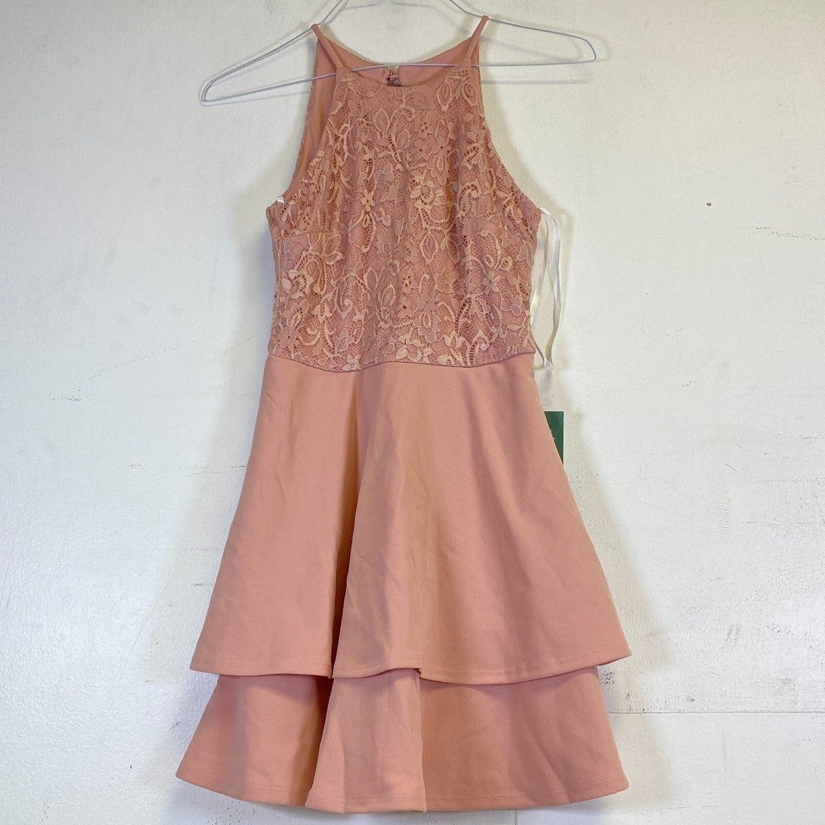 b smart juniors sleeveless fit flare dress B.Smart Juniors Sleeveless Fit + Flare Women's Dress Size 13 Color White  *NWT