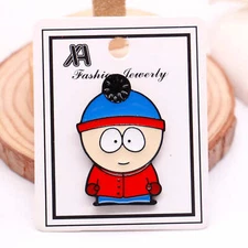 South Park Inspired Stan Marsh Pin Stan Kyle Cartman Kenny Butters Trey Parker M