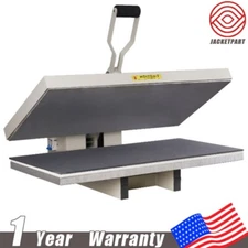 16"x32" Large Format Manual T-shirt Heat Press Machine with Double Pressure Knob