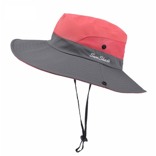 Herren Damen Sonnenhut Anglerhut Fischerhut UV-Schutz Faltbarer Sonnenschutz Hut - Bild 21 von 37