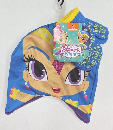 SHIMMER & SHINE WINTER HAT/ GLOVES SET 1 SHINE SET SMALL Toddler Snow - Picture 2 of 6