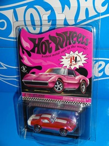hot wheels pink corvette