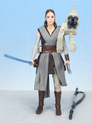 Star Wars Last Jedi Force Link REY Jedi Training Complete 3.75
