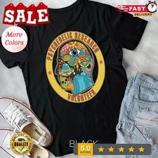 2025/Psychedelic Research Volunteer UFO Aliens Paranormal LSD Unisex T-shirt