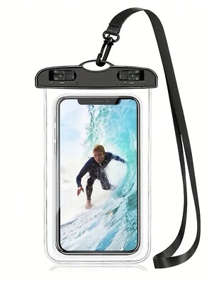 Large Waterproof Phone Pouch Case Cover Underwater Floating Cell Phone Dry Bag