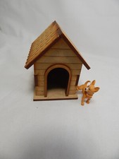 Dollhouse Miniature Animal House Pet Dog Puppy Peeing Chihuahua  Z416 CLOSING