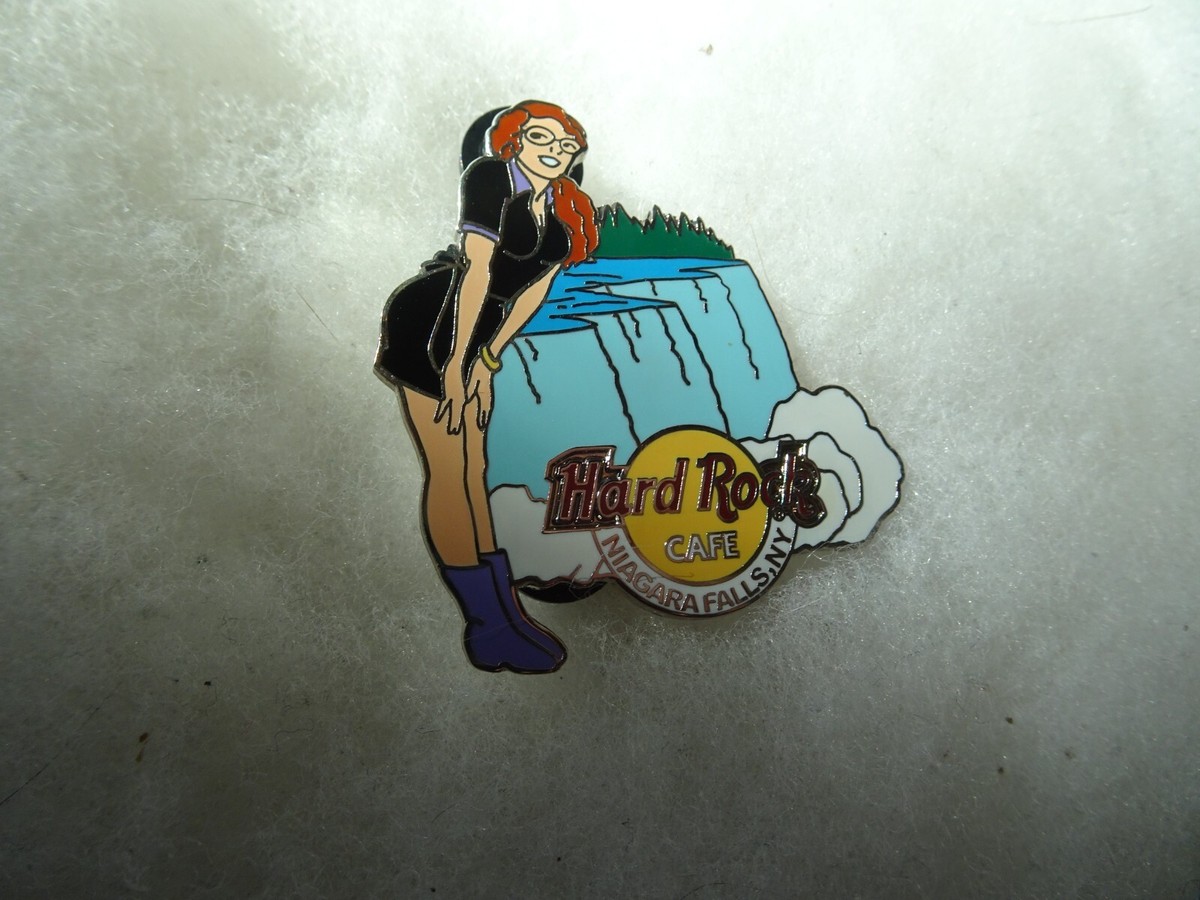 Hard Rock Cafe pin Niagara falls NY Girl of Rock #3 series 2004 | eBay