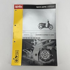 Aprilia Scarabeo 50 Ditech (01-02) Genuine Parts List Catalogue Manual #3