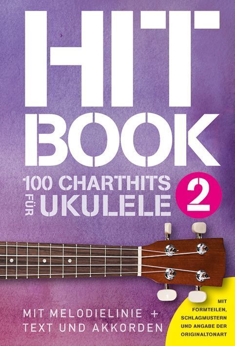 Thumbnail - Noten Ukulele Hitbook 2 - 100 Chart Hits Boe Boe 7899 Für Ukulele