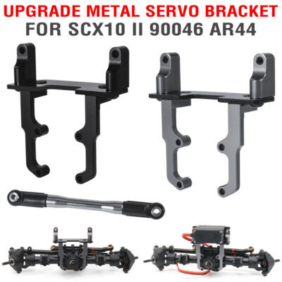 Support De Servo (servo Mount) Pour Essieu AR44 Axial SCX10 II - Métal, échelle 1/10