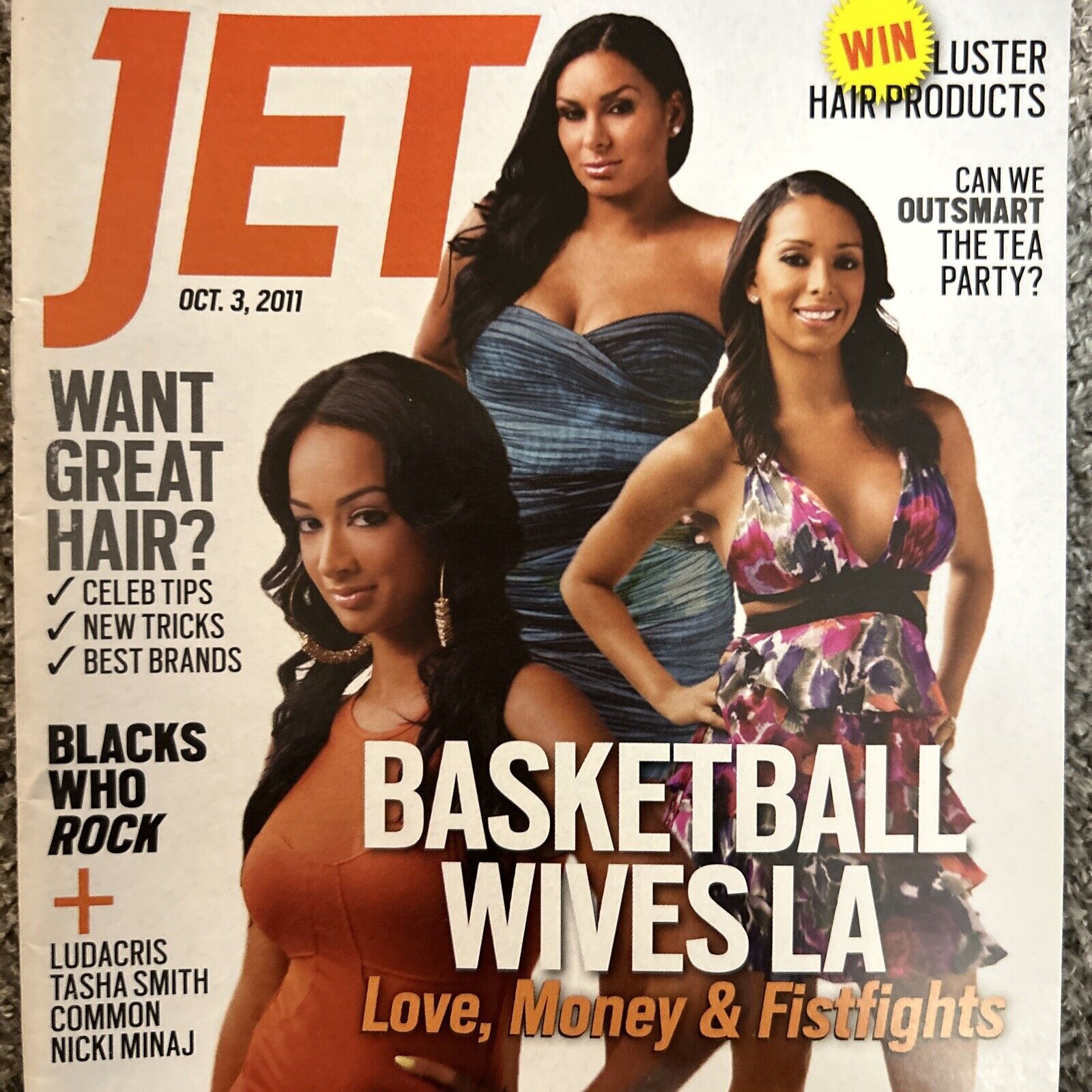 JET Magazine October 3 2011 BASKETBALL WIVES LA Draya Gloria Laura Govan eBay picture