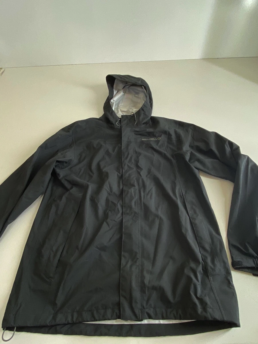 MINT Merrell Opti Shell Rain Wind Hood Jacket Coat Small S