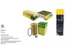 MANN-FILTER Filtersatz MANNOL Klimareiniger für Mercedes-Benz G-Klasse