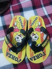 lotto 467 ciabatte infradito sandali scarpe bimbo bambino topolino n.27