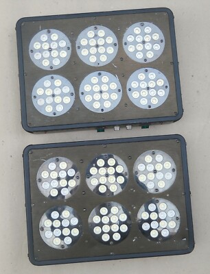 2x Apollo 6 210W LED Lamp Hydroponics NOT FULLY FUNCTIONAL