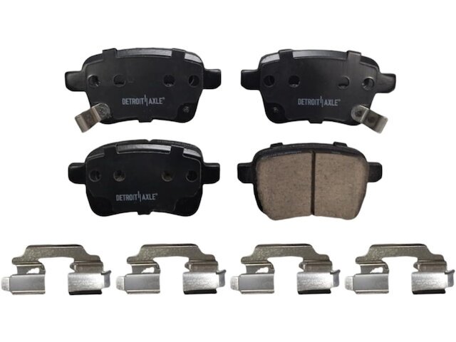 Rear Detroit Axle Brake Pad Set fits Fiat 500L 2014-2020 48TDVH