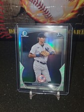 2023 Bowman Marcos Cabrera Lunar Glow Refractor Yankees Chrome BCP-46