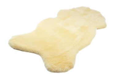 Öko Lammfell echt medizinisch gegerbt Schaffell Merino Naturfell waschbar 2.Wahl