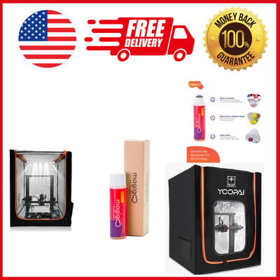 3D Printer Enclosure with LED Lighting for Creality Ender 3 Series Printers B...