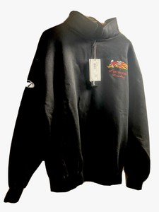 Novo com etiquetas Joe Rocket Honda Racing Preto pulôver Quarter Zip Moletom Masculino 2XL | eBay