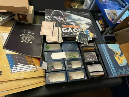 Pandemic: Legacy Season 2 Strategy Board Game (Black Edition)