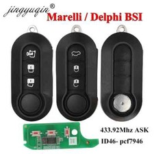 Car Remote Key For Fiat MPV Bravo/Ducato Doblo Qubo Grande Punto Citroen Jumper