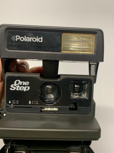 Polaroid One Step 600 Film Instant Camera Black FREE SHIPPING - Picture 5 of 6