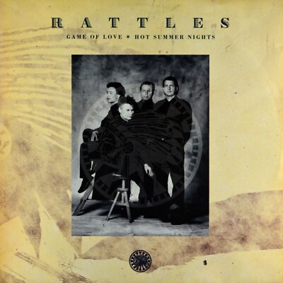 7'' RATTLES Game Of Love ACHIM REICHEL Hot Summer Night WALTER EGAN RCA 1990 MINT