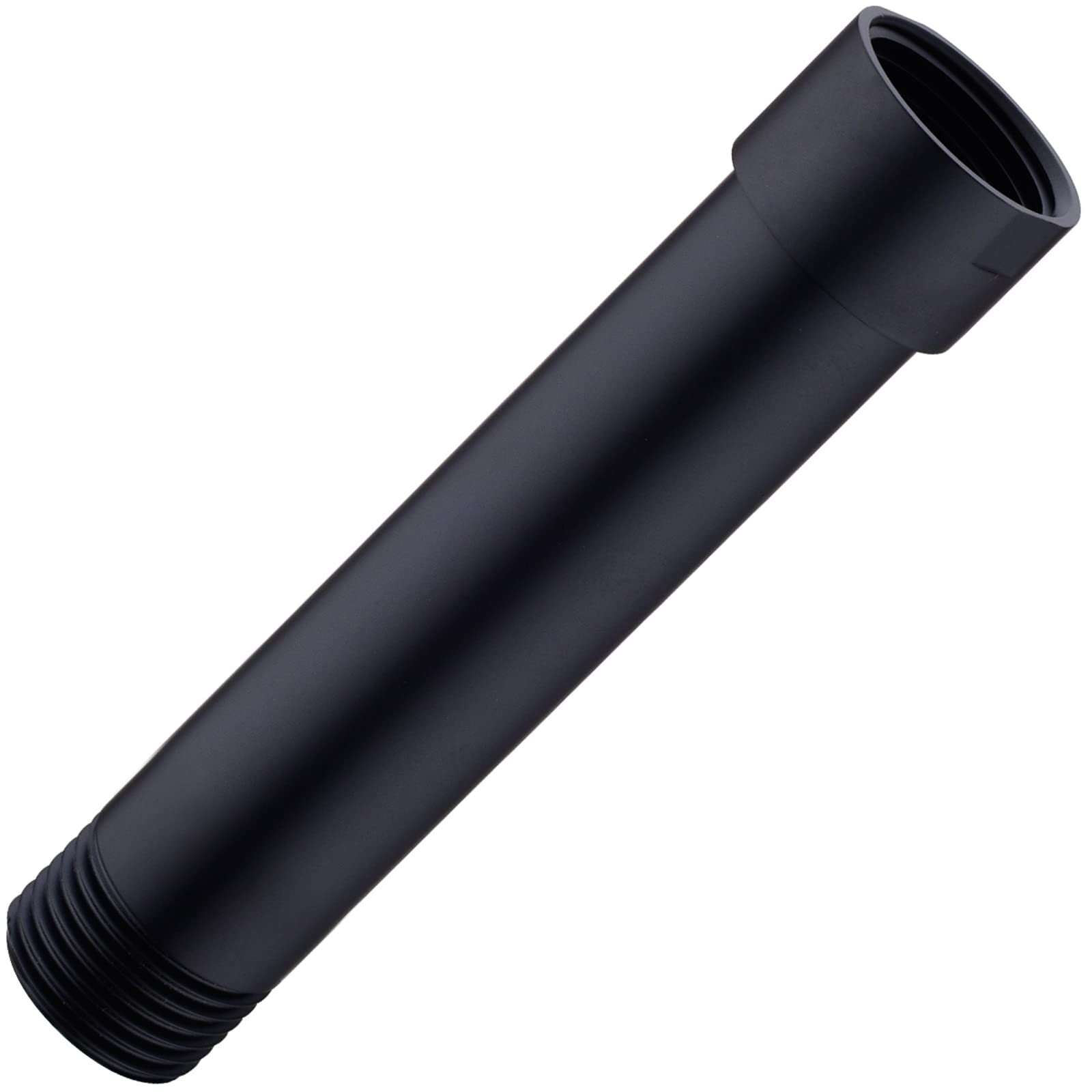 Matte Black Shower Arm Extension 4 Inch Arm Mount Extender for Rainfall Showe...