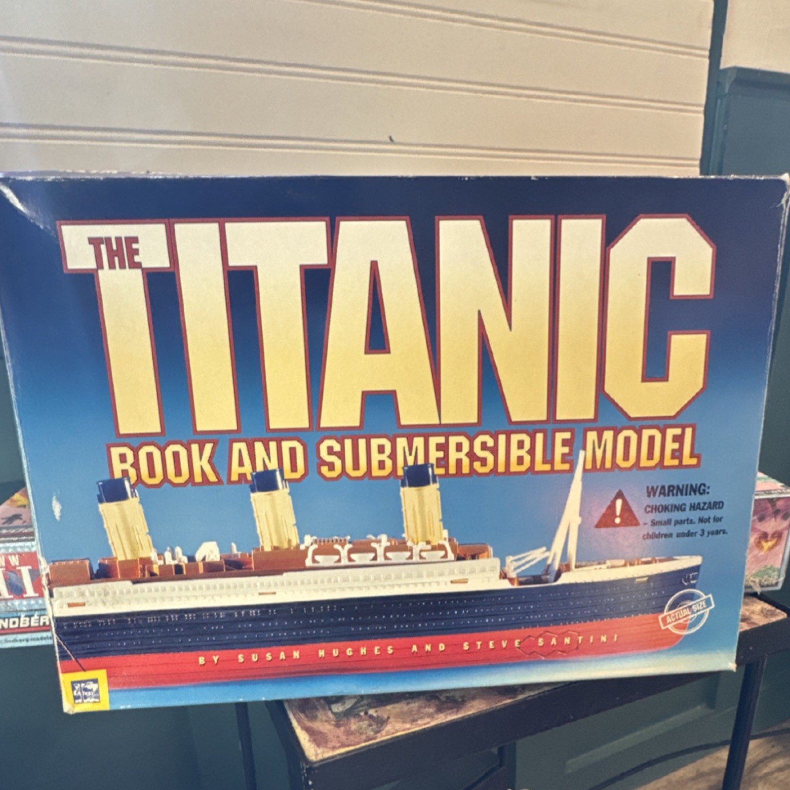 Unassembled Ship Book Nautical