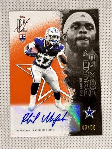 2025 Topps Signature Phil Mafah Rookie Class Autographs (RAW)