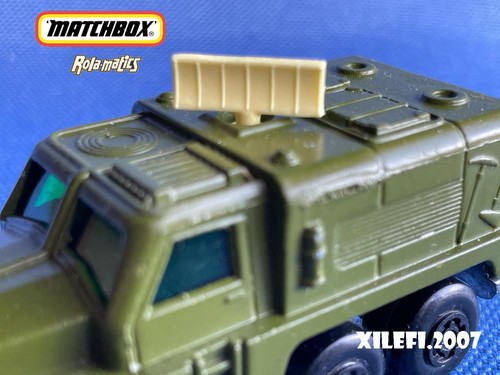 matchbox rolamatics truck badger military #16 england lesney 1973 diecast 1:64 - Foto 9 di 11