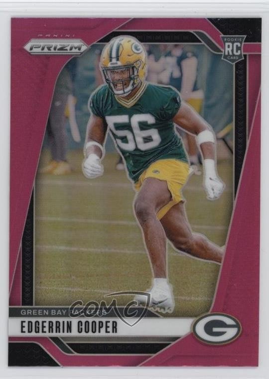 2024 Panini Prizm Rookies Pink Prizm Edgerrin Cooper #331 1ju6