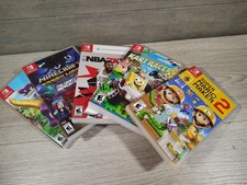 Empty Nintendo Switch Cases Set Of Five
