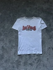 Nike Men T-Shirt Large Black Y2k Las Vegas Logo Swoosh Tee Size:M Rare streetwea