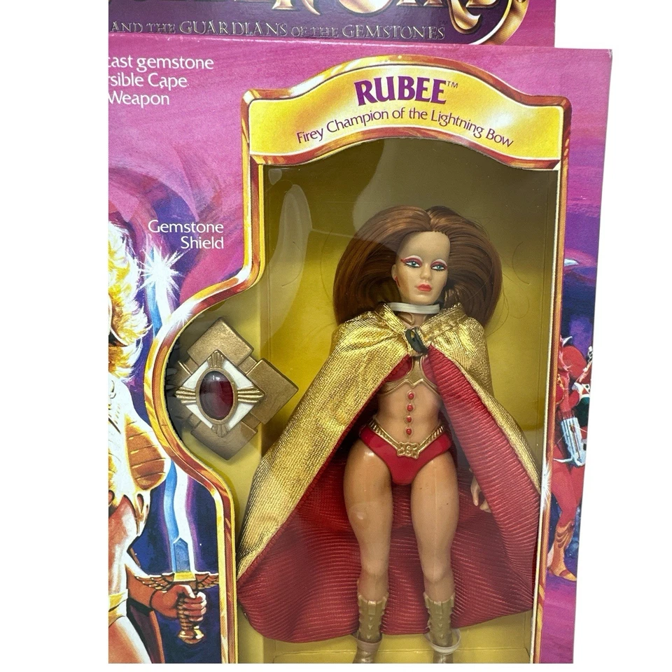 Vintage Golden Girl and the Guardians of the Gemstones Rubee Action Figure 1984 - Image 2 of 4