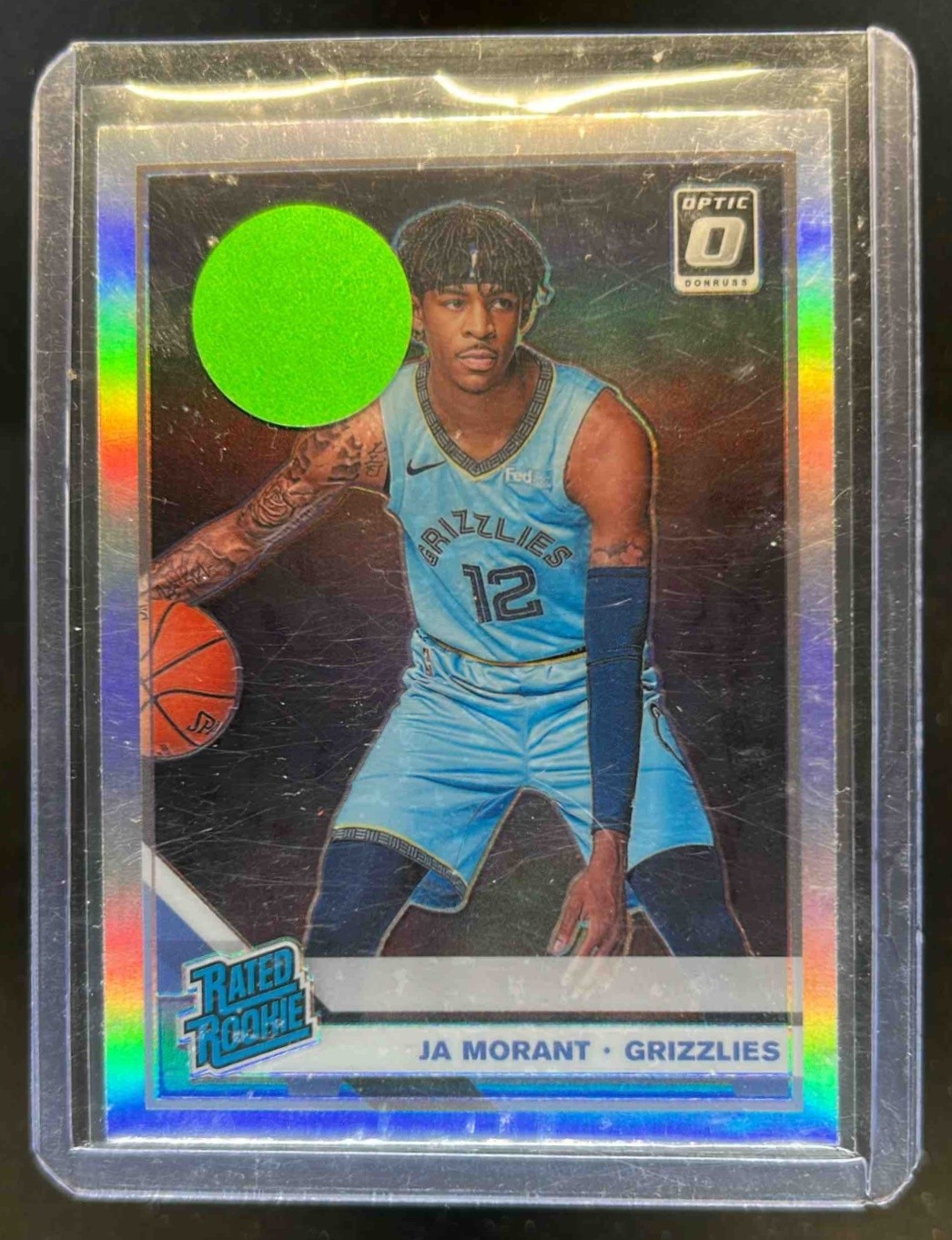 2019-20 Donruss Optic Ja Morant Holo Rookie RC #168 Grizzlies