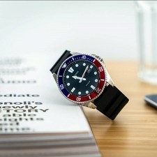 Casio "Pepsi" 200m Divers Watch -  MDV-107-1A3VEF
