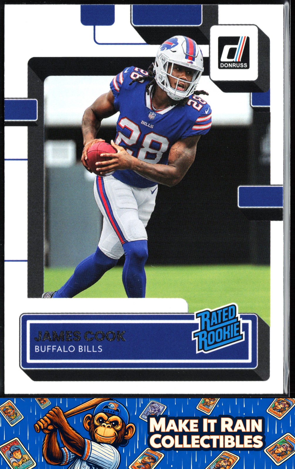 James Cook 2022 Donruss #315 Buffalo Bills Rookie RC