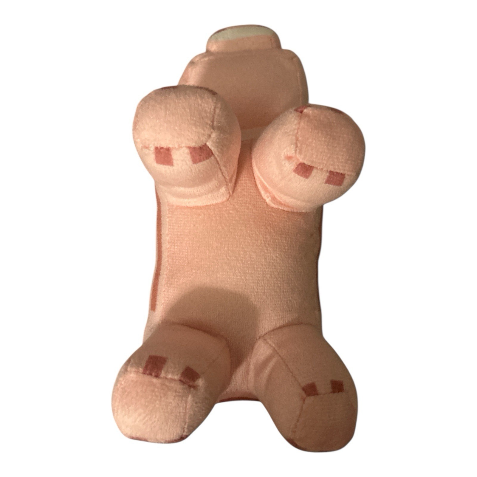 Minecraft Pig Plush 7” Pink Stuffed Animal Doll Mojang Jinx Video Game Toy