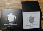 2021-D Morgan Silver Dollar Box and COA (NO COIN)!